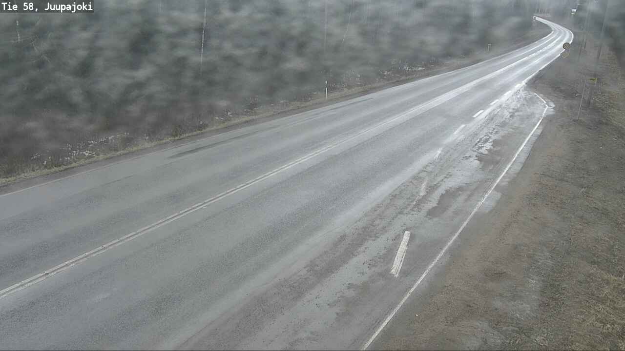 Weather Camera Image Road 58 Juupajoki, Juupajoki, Pirkanmaa