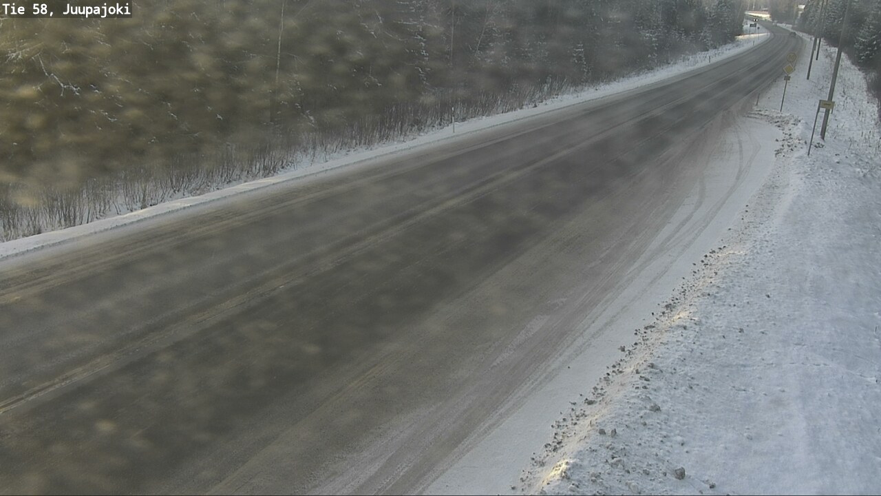 Weather Camera Image Väg 58 Juupajoki, Juupajoki, Pirkanmaa