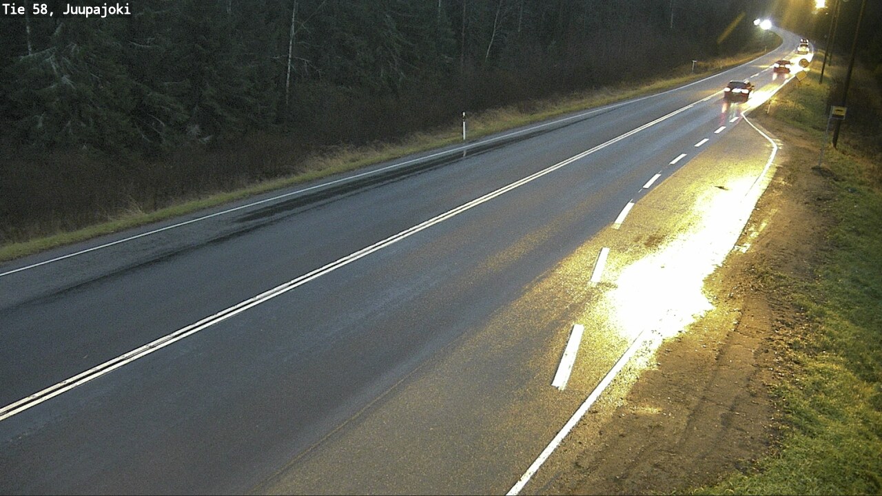 Weather Camera Image Väg 58 Juupajoki, Juupajoki, Pirkanmaa