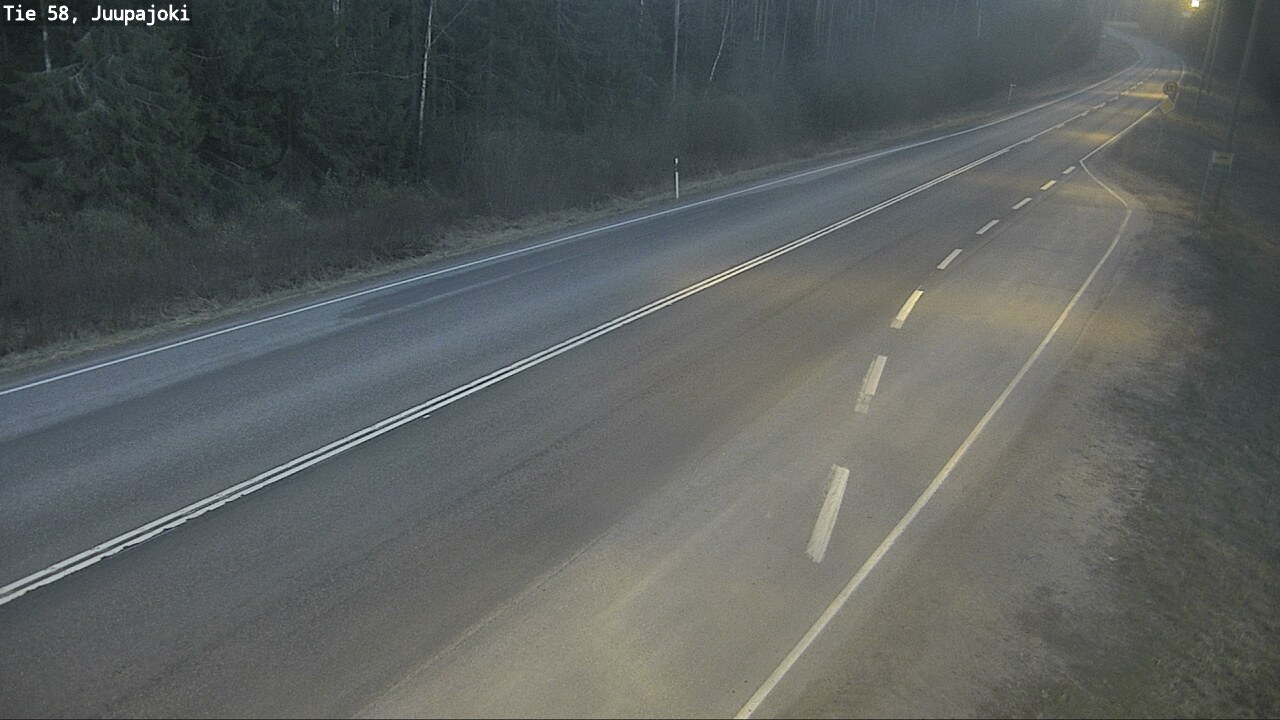 Weather Camera Image Road 58 Juupajoki, Juupajoki, Pirkanmaa