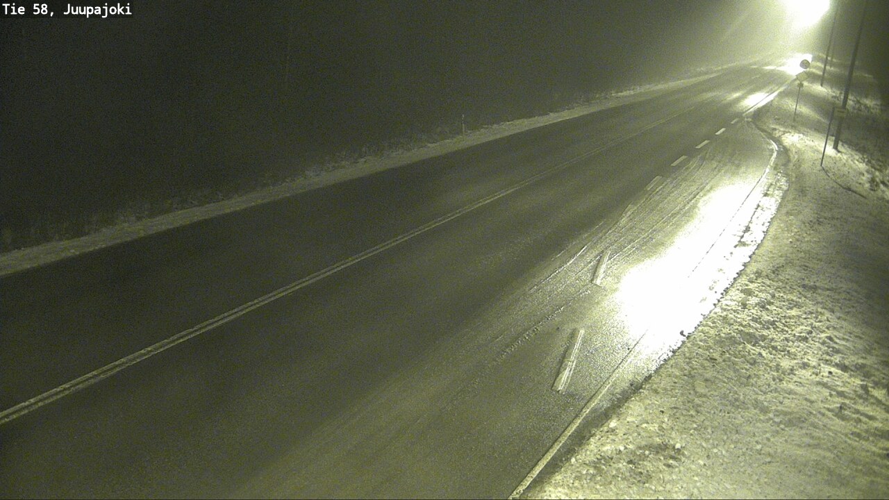 Weather Camera Image Väg 58 Juupajoki, Juupajoki, Pirkanmaa