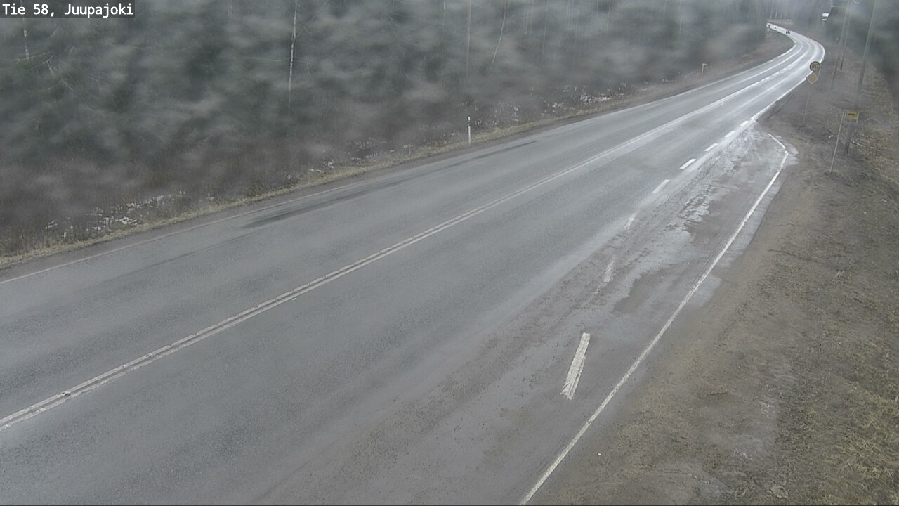 Weather Camera Image Road 58 Juupajoki, Juupajoki, Pirkanmaa
