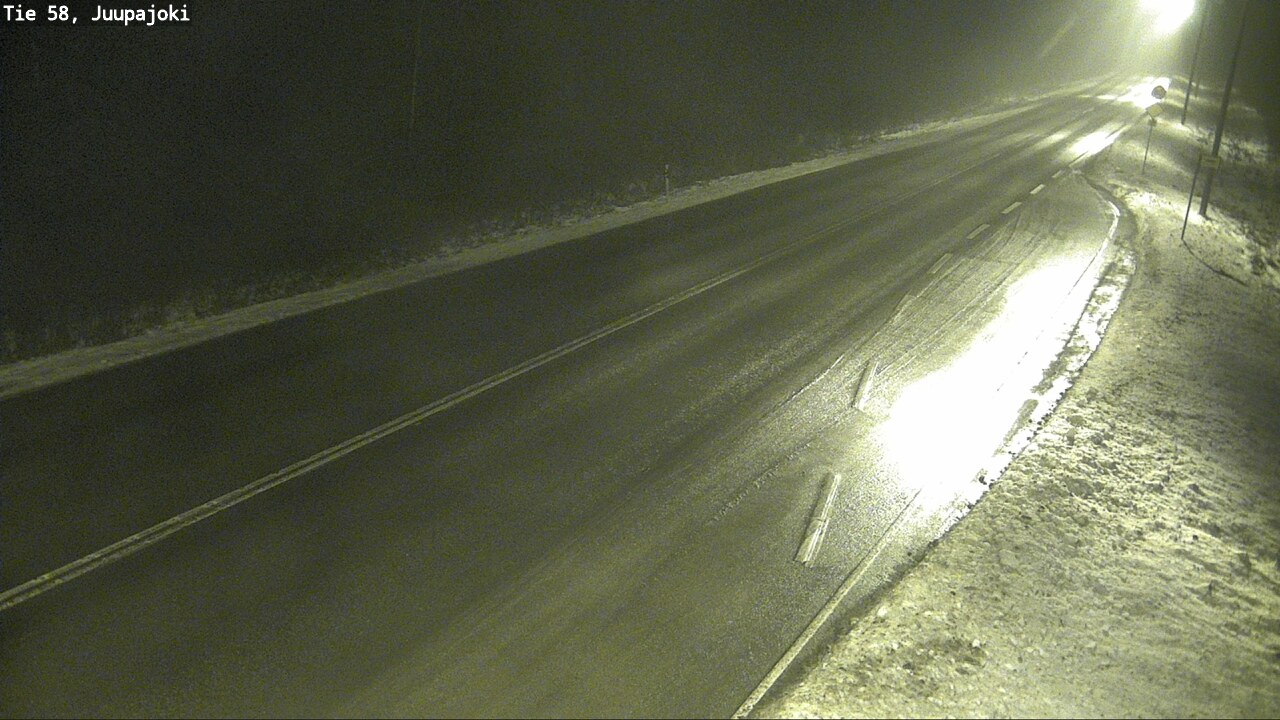 Weather Camera Image Väg 58 Juupajoki, Juupajoki, Pirkanmaa