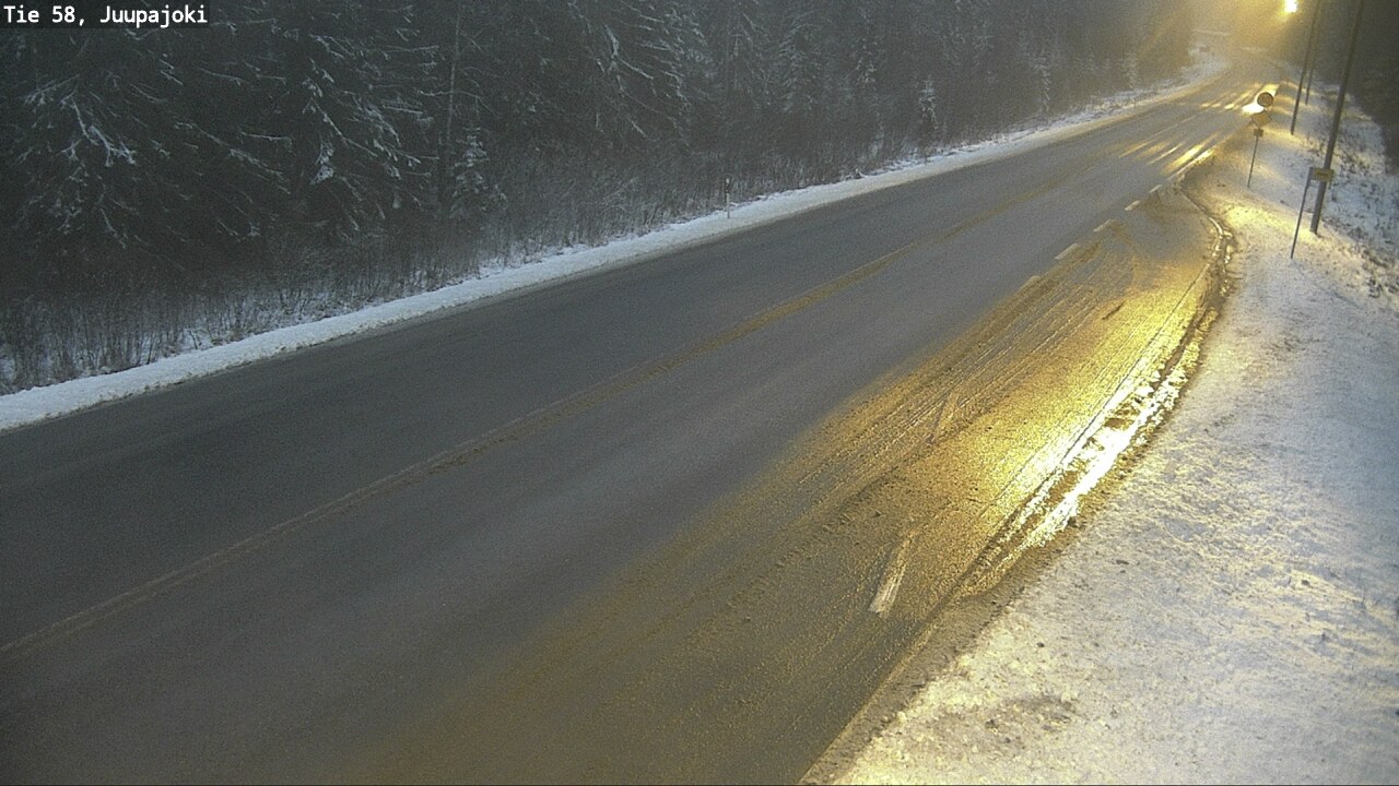Weather Camera Image Väg 58 Juupajoki, Juupajoki, Pirkanmaa