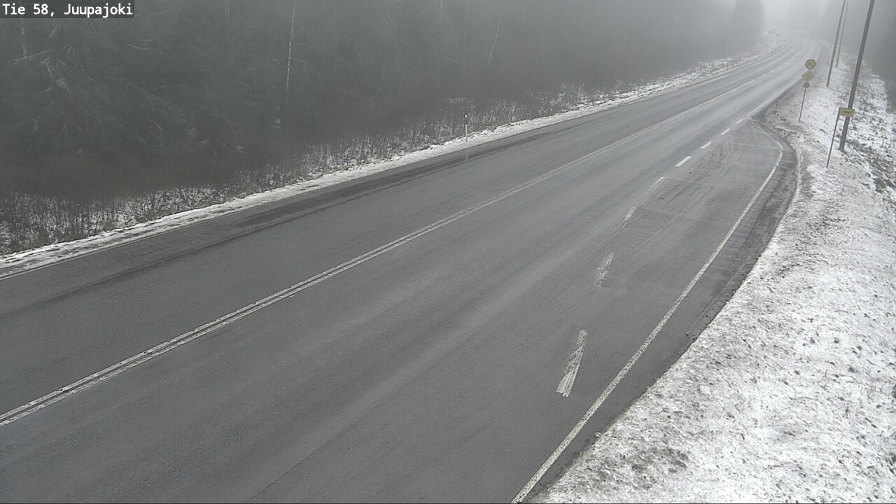 Weather Camera Image Road 58 Juupajoki, Juupajoki, Pirkanmaa