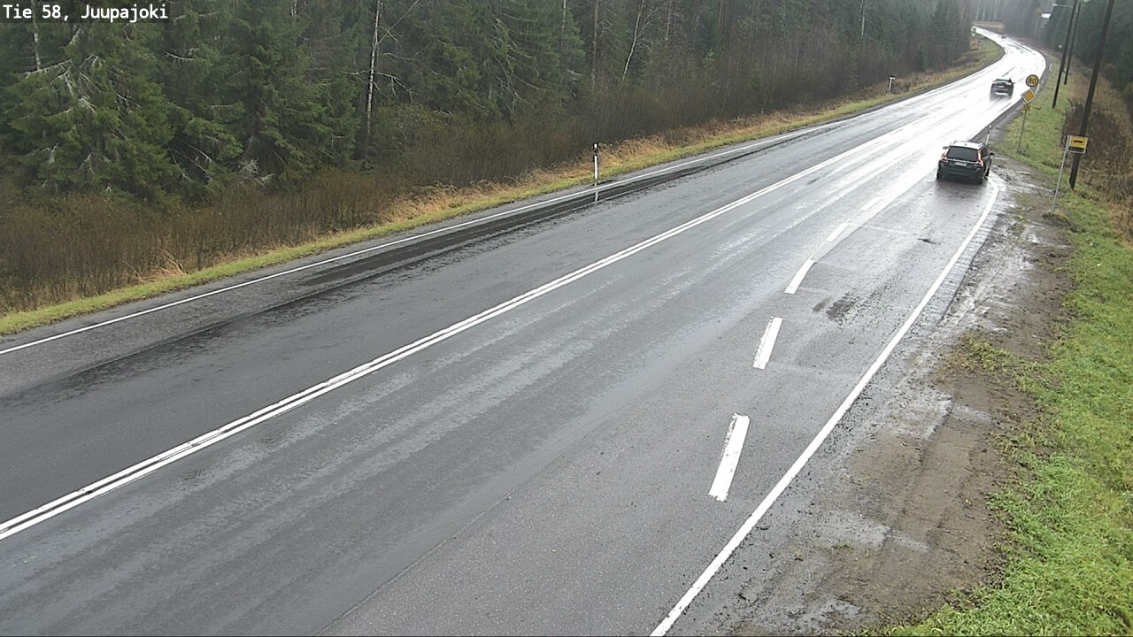 Weather Camera Image Väg 58 Juupajoki, Juupajoki, Pirkanmaa