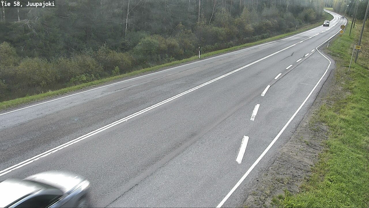Weather Camera Image Road 58 Juupajoki, Juupajoki, Pirkanmaa