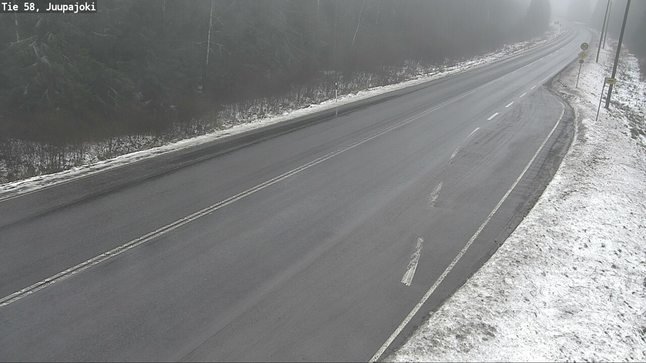 Weather Camera Image Road 58 Juupajoki, Juupajoki, Pirkanmaa