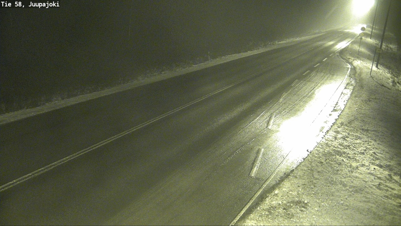 Weather Camera Image Väg 58 Juupajoki, Juupajoki, Pirkanmaa