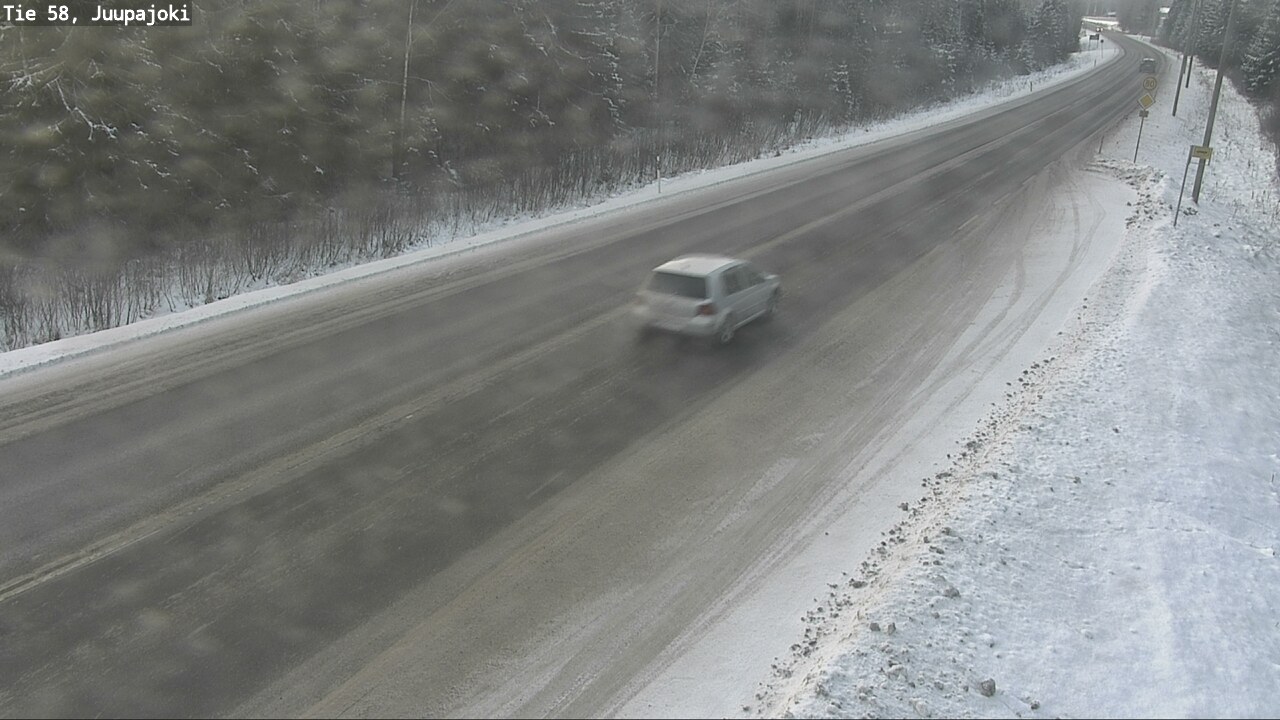 Weather Camera Image Väg 58 Juupajoki, Juupajoki, Pirkanmaa