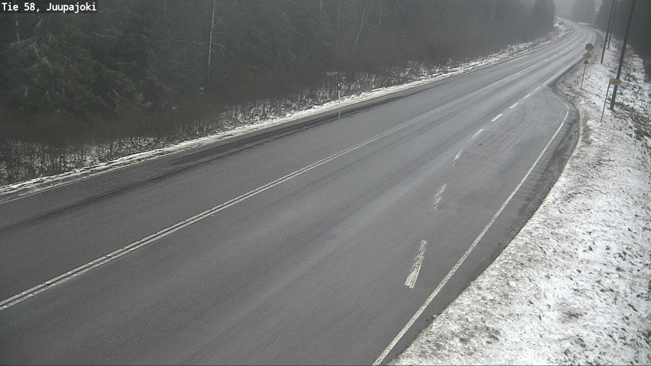 Weather Camera Image Road 58 Juupajoki, Juupajoki, Pirkanmaa