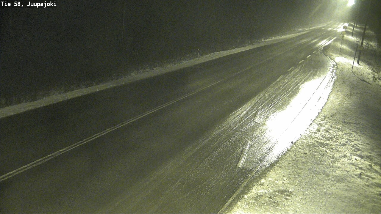 Weather Camera Image Väg 58 Juupajoki, Juupajoki, Pirkanmaa
