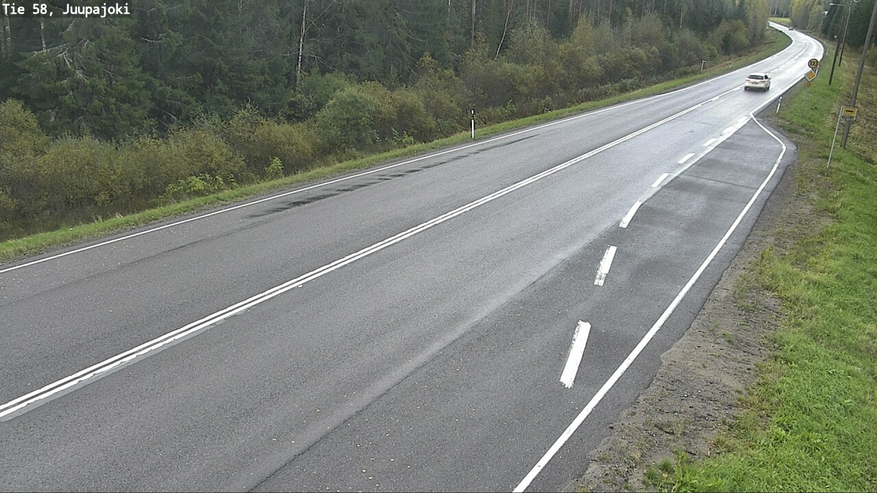 Weather Camera Image Road 58 Juupajoki, Juupajoki, Pirkanmaa