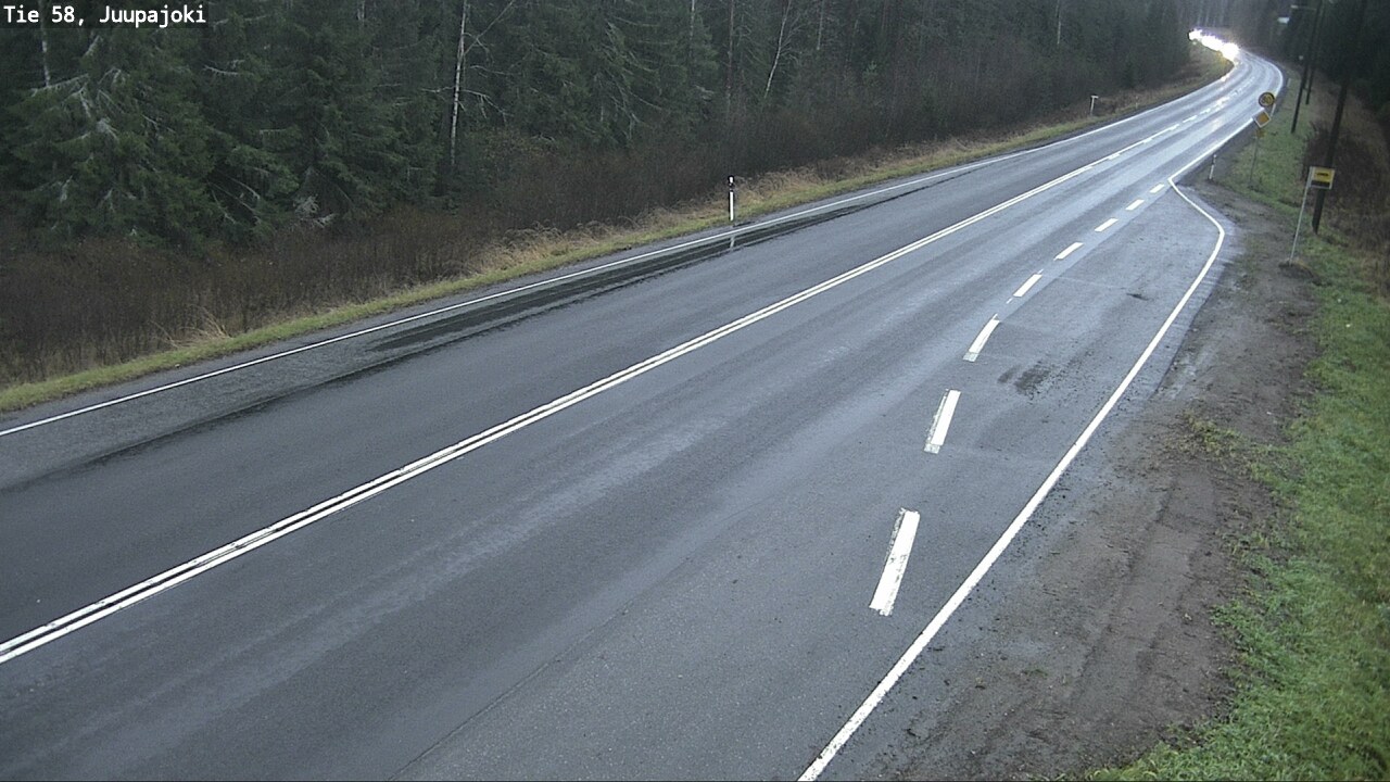 Weather Camera Image Väg 58 Juupajoki, Juupajoki, Pirkanmaa