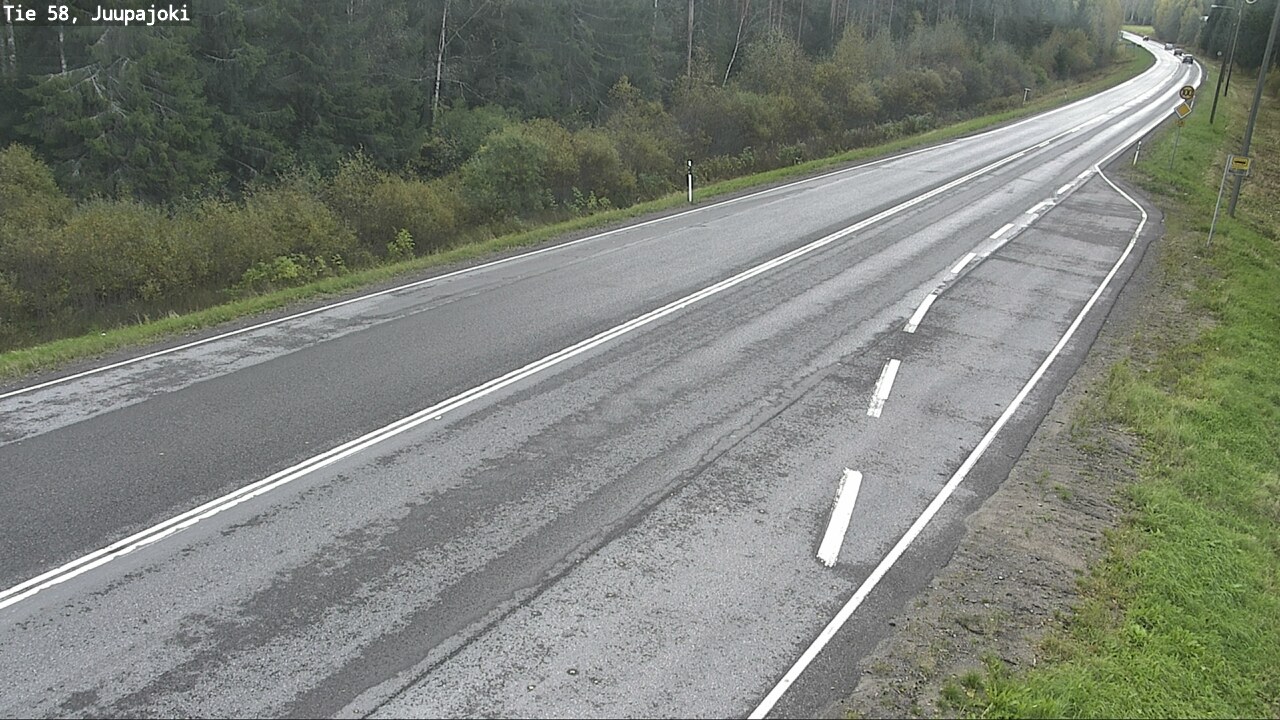 Weather Camera Image Road 58 Juupajoki, Juupajoki, Pirkanmaa