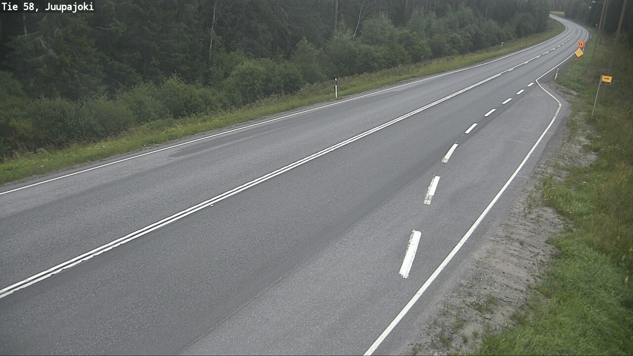 Weather Camera Image Road 58 Juupajoki, Juupajoki, Pirkanmaa