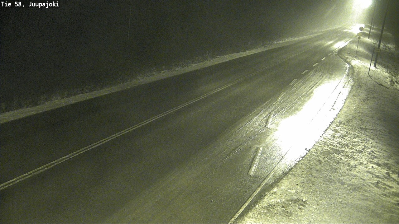 Weather Camera Image Väg 58 Juupajoki, Juupajoki, Pirkanmaa