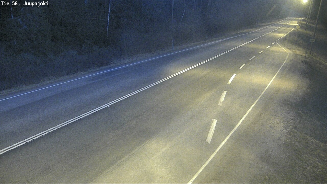Weather Camera Image Road 58 Juupajoki, Juupajoki, Pirkanmaa