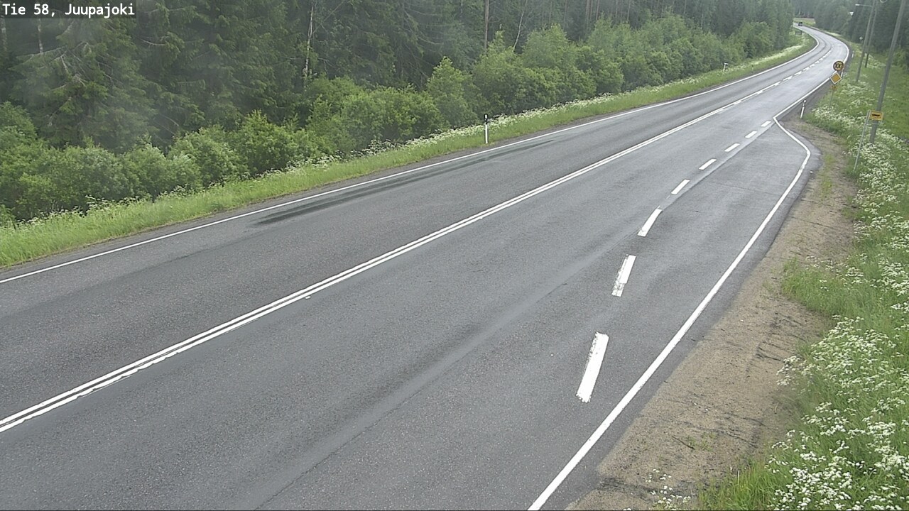 Weather Camera Image Road 58 Juupajoki, Juupajoki, Pirkanmaa