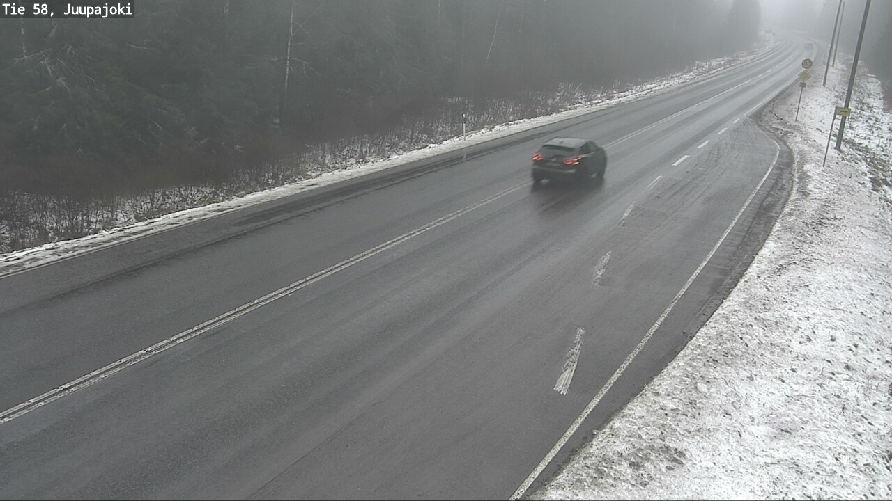 Weather Camera Image Road 58 Juupajoki, Juupajoki, Pirkanmaa