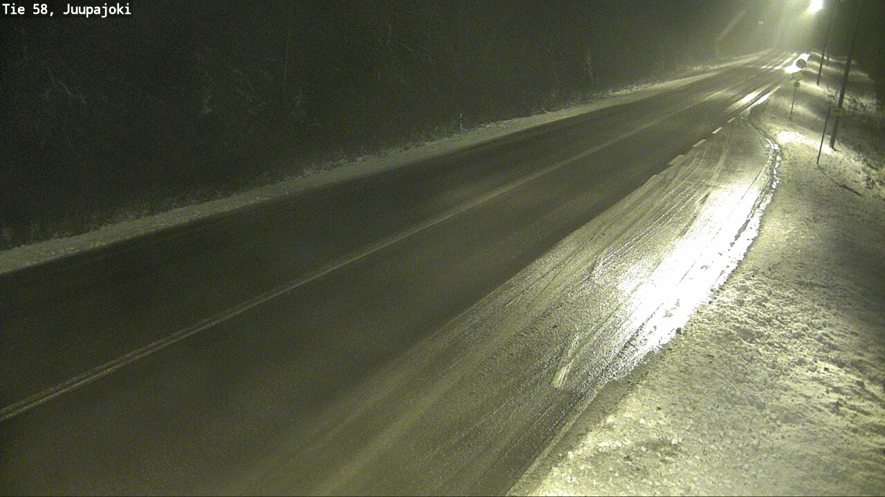 Weather Camera Image Väg 58 Juupajoki, Juupajoki, Pirkanmaa