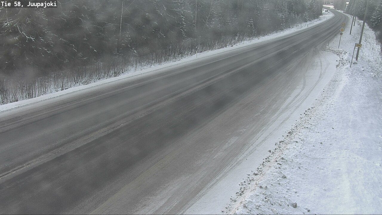 Weather Camera Image Väg 58 Juupajoki, Juupajoki, Pirkanmaa