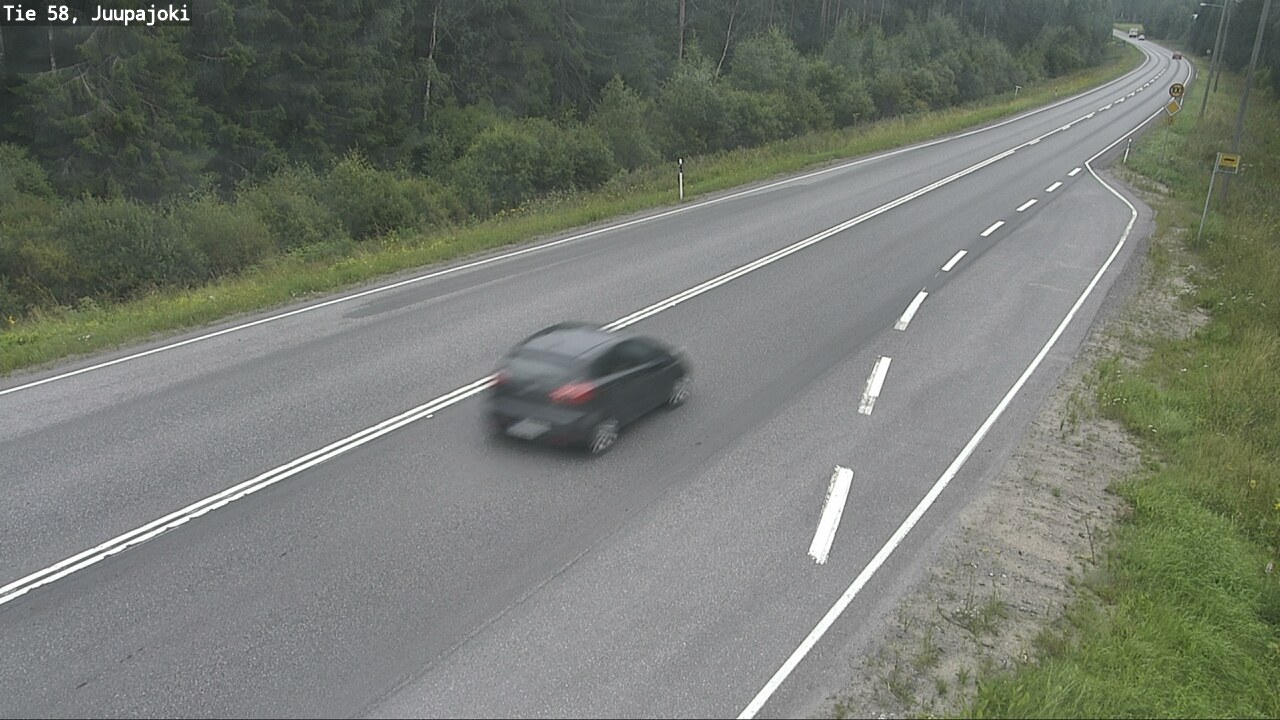 Weather Camera Image Road 58 Juupajoki, Juupajoki, Pirkanmaa