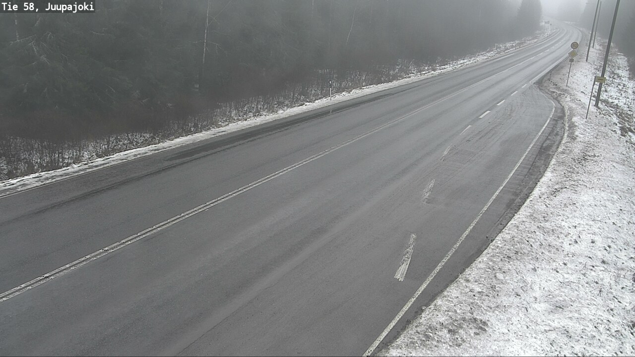 Weather Camera Image Road 58 Juupajoki, Juupajoki, Pirkanmaa
