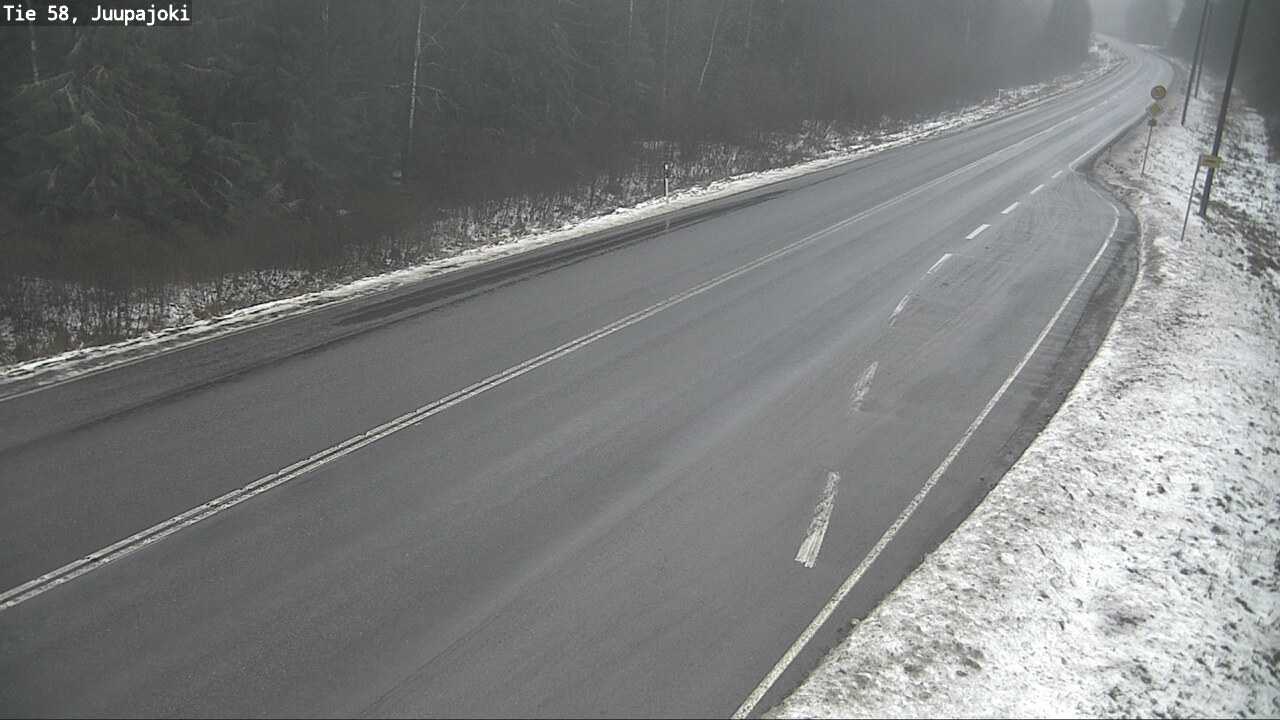 Weather Camera Image Road 58 Juupajoki, Juupajoki, Pirkanmaa