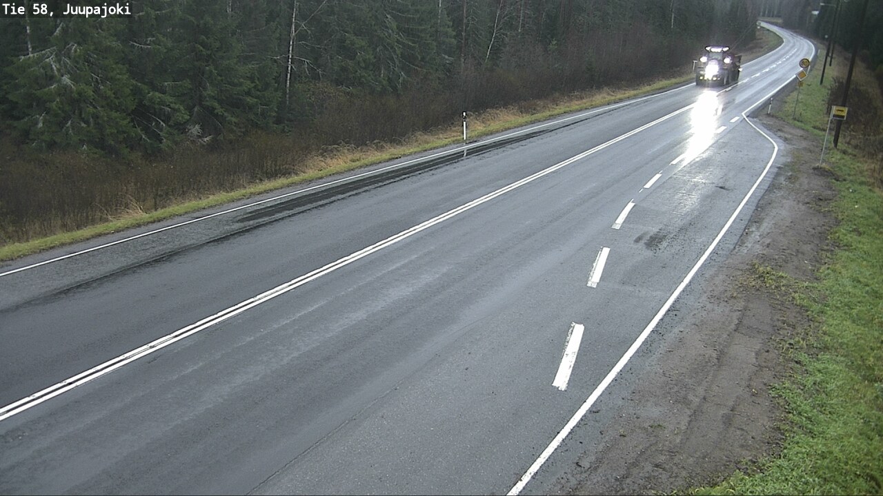 Weather Camera Image Väg 58 Juupajoki, Juupajoki, Pirkanmaa