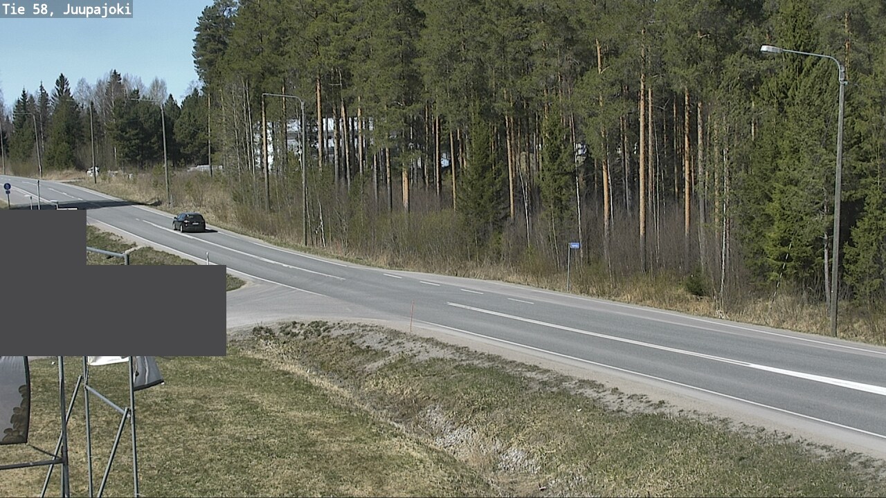 Weather Camera Image Road 58 Juupajoki, Juupajoki, Pirkanmaa