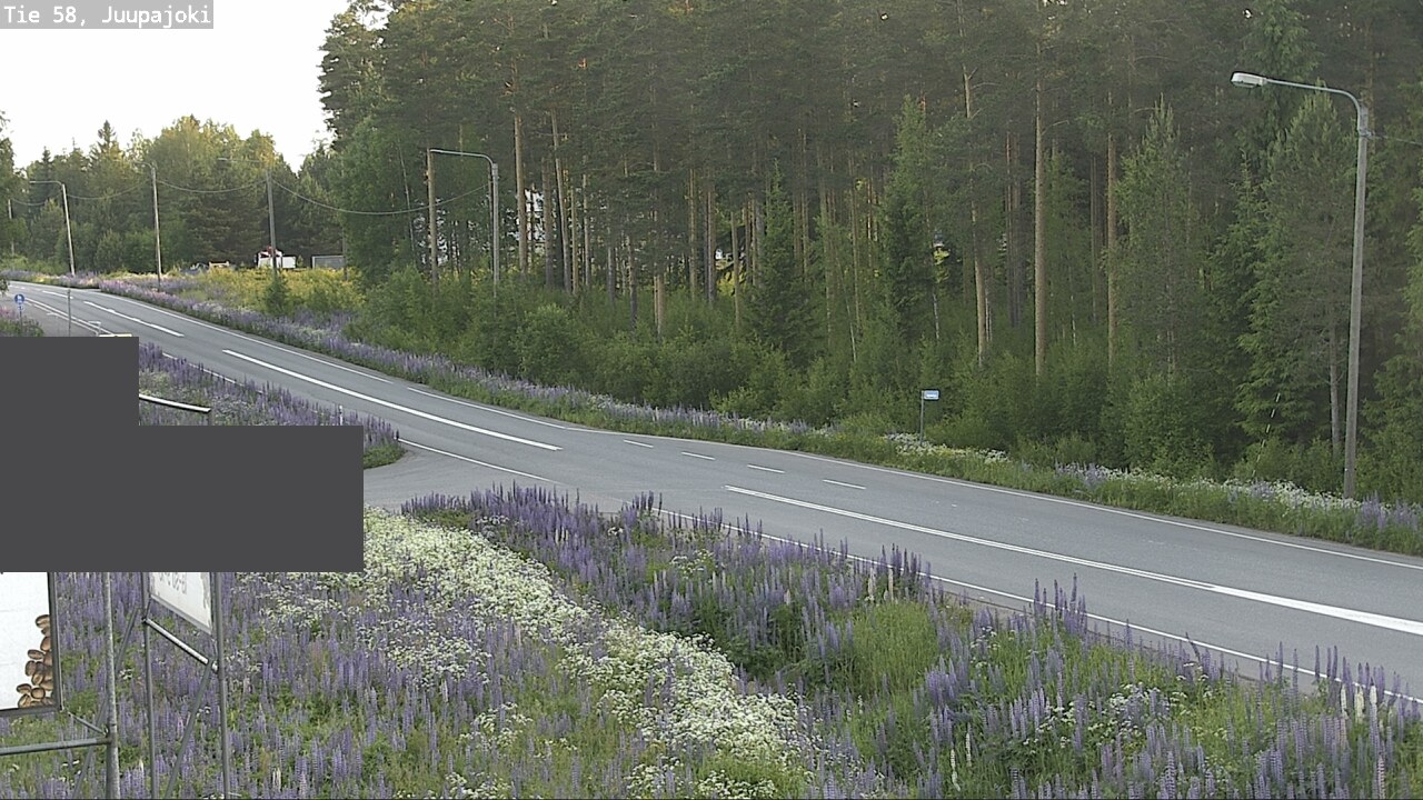 Weather Camera Image Road 58 Juupajoki, Juupajoki, Pirkanmaa