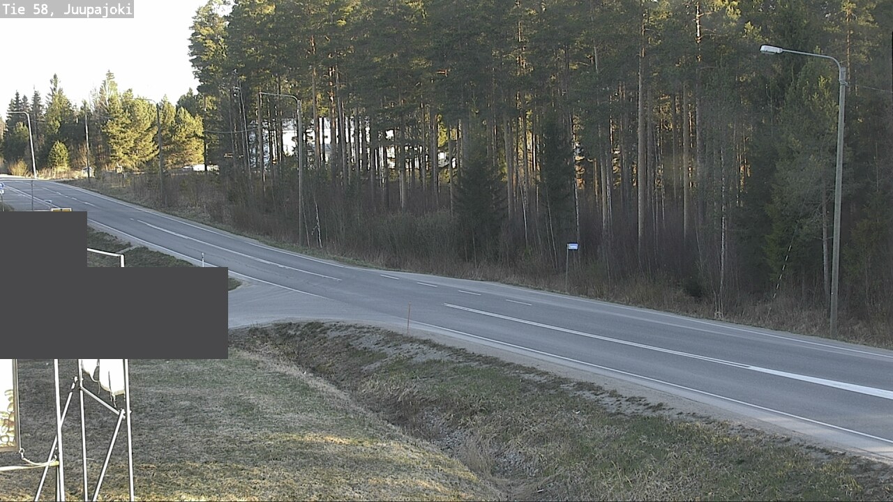 Weather Camera Image Road 58 Juupajoki, Juupajoki, Pirkanmaa