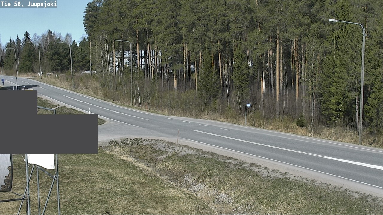 Weather Camera Image Road 58 Juupajoki, Juupajoki, Pirkanmaa