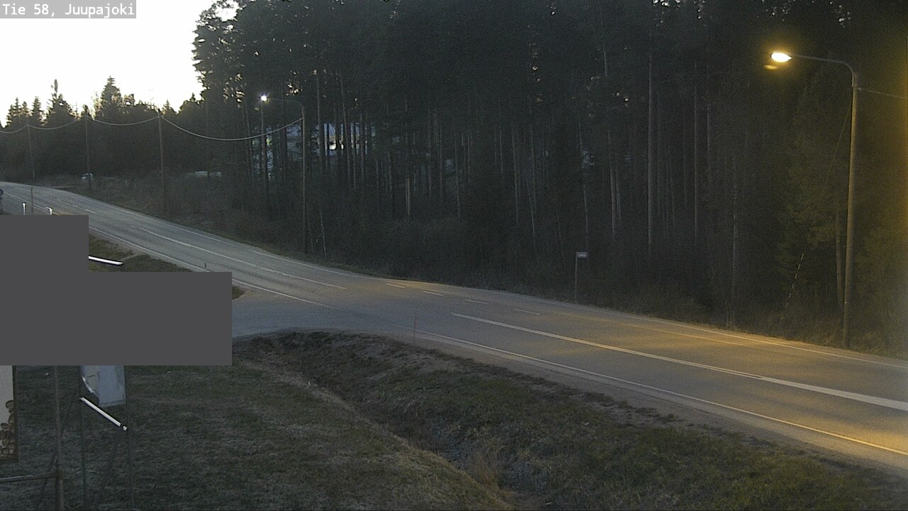 Weather Camera Image Road 58 Juupajoki, Juupajoki, Pirkanmaa