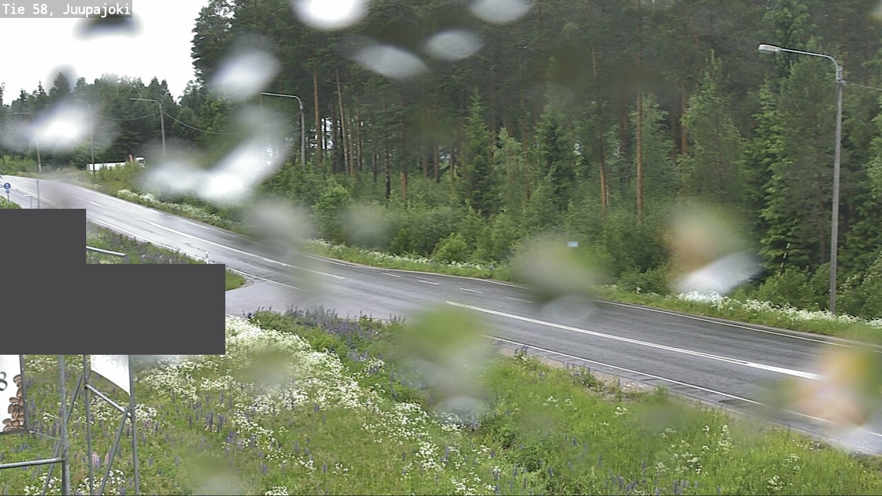 Weather Camera Image Väg 58 Juupajoki, Juupajoki, Pirkanmaa