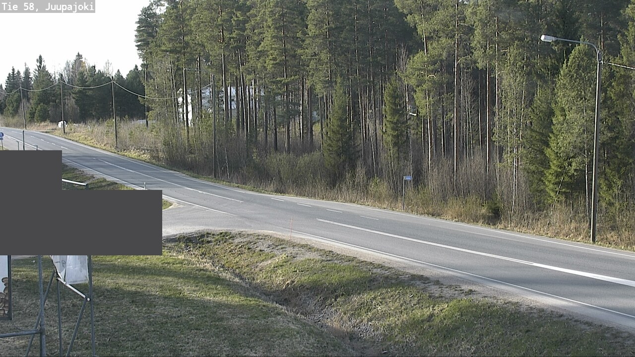 Weather Camera Image Road 58 Juupajoki, Juupajoki, Pirkanmaa