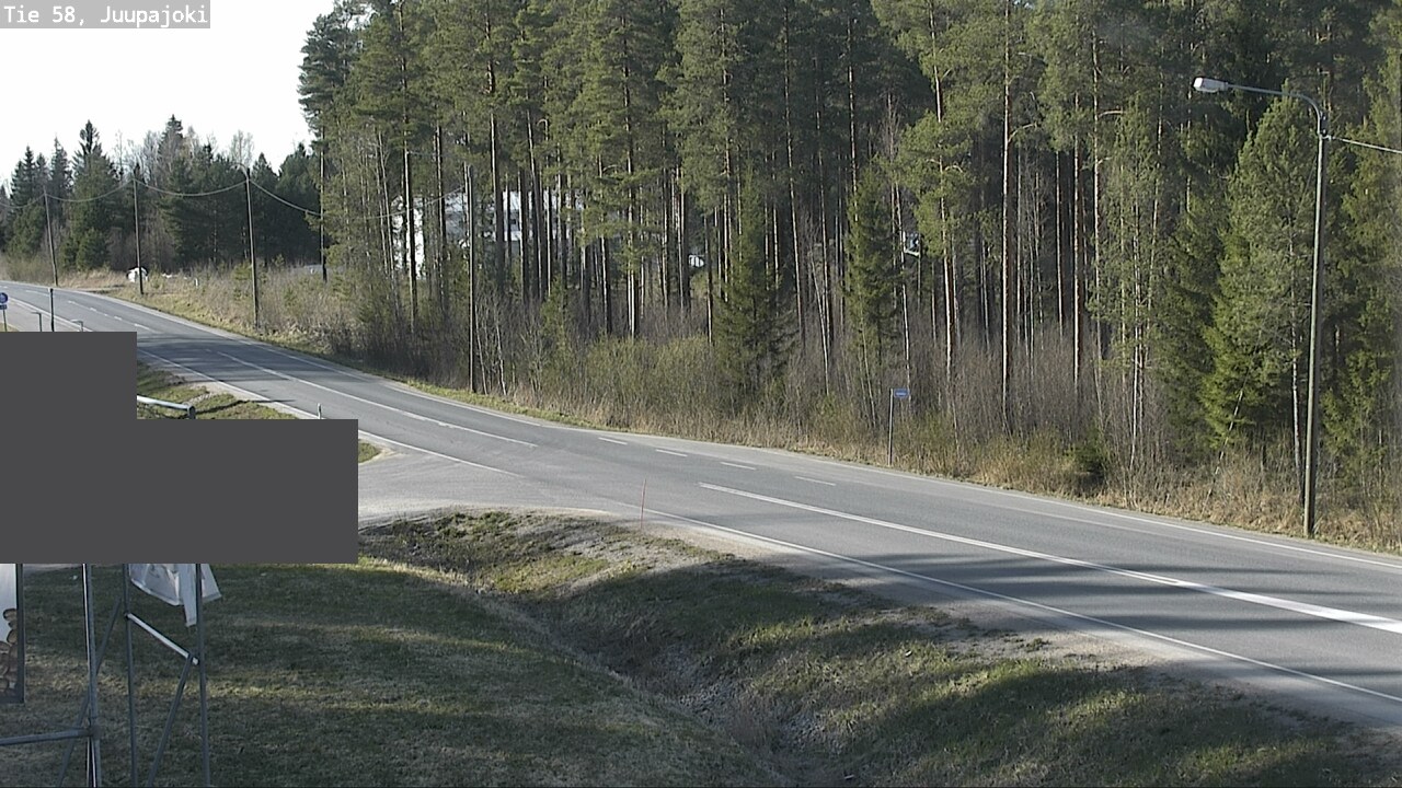 Weather Camera Image Road 58 Juupajoki, Juupajoki, Pirkanmaa