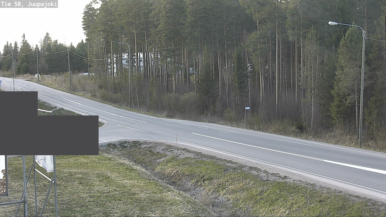 Weather Camera Image Road 58 Juupajoki, Juupajoki, Pirkanmaa