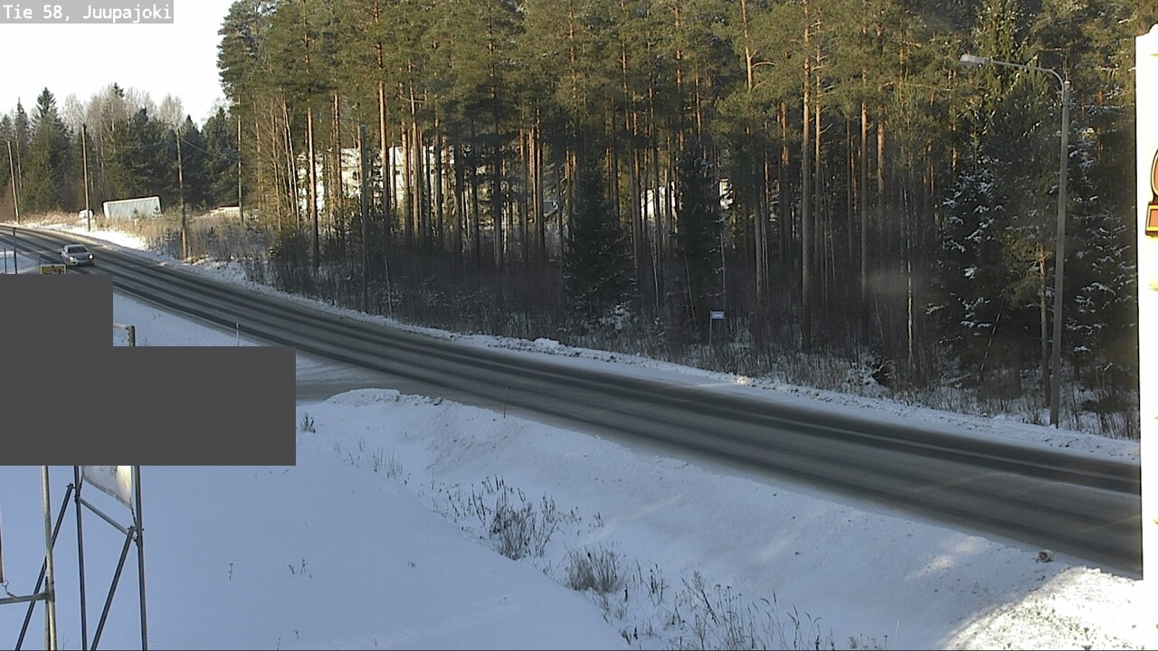 Weather Camera Image Väg 58 Juupajoki, Juupajoki, Pirkanmaa