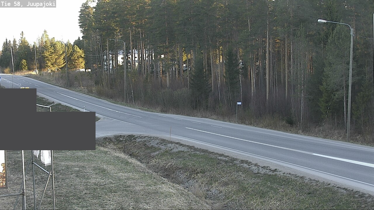Weather Camera Image Road 58 Juupajoki, Juupajoki, Pirkanmaa