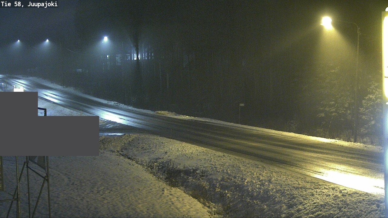 Weather Camera Image Väg 58 Juupajoki, Juupajoki, Pirkanmaa