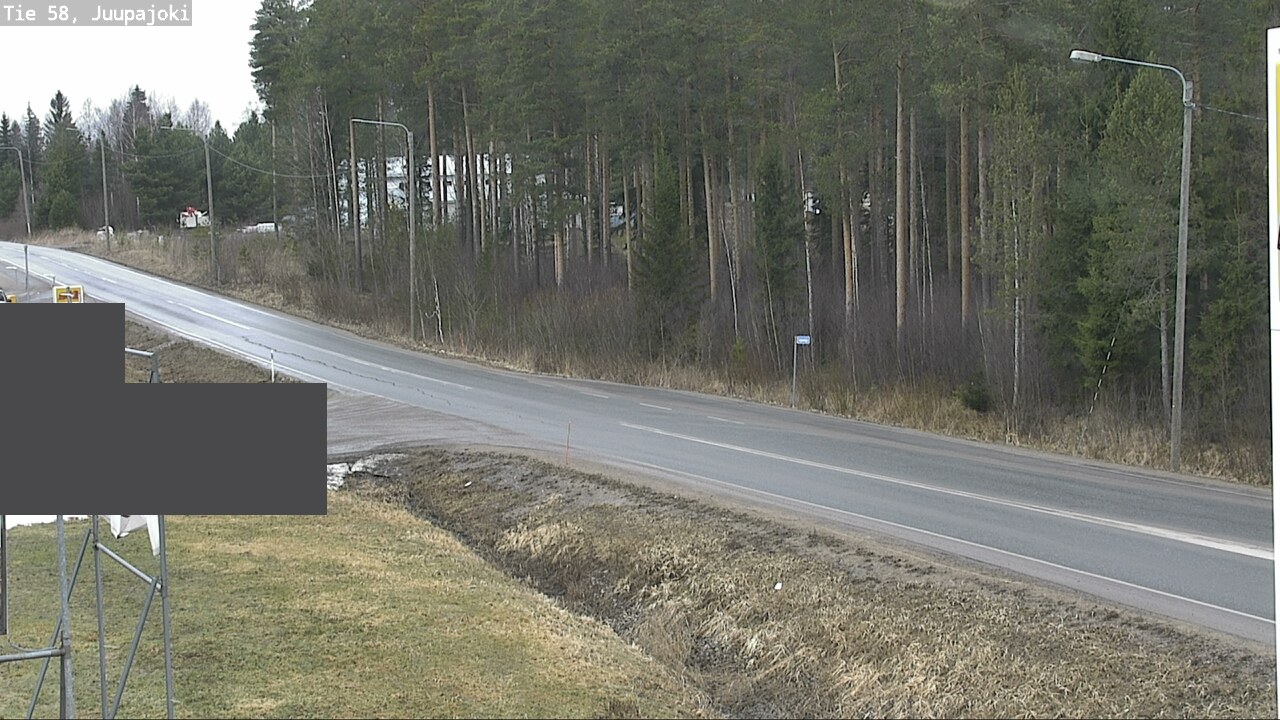 Weather Camera Image Road 58 Juupajoki, Juupajoki, Pirkanmaa