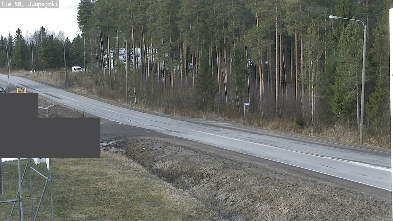 Weather Camera Image Road 58 Juupajoki, Juupajoki, Pirkanmaa