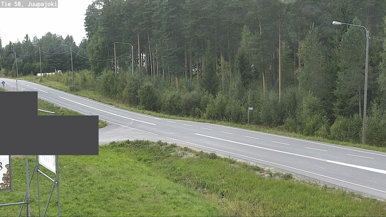 Weather Camera Image Väg 58 Juupajoki, Juupajoki, Pirkanmaa