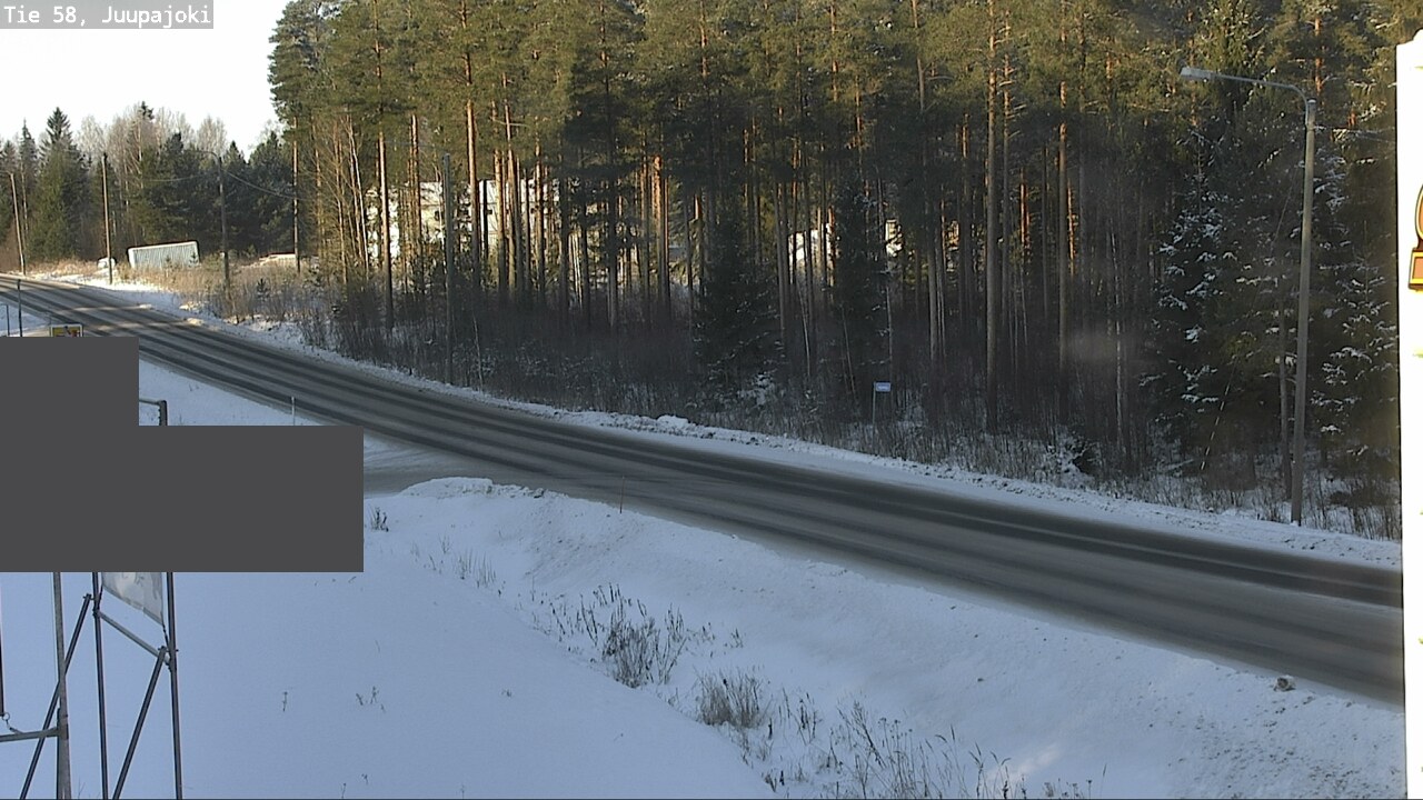 Weather Camera Image Väg 58 Juupajoki, Juupajoki, Pirkanmaa