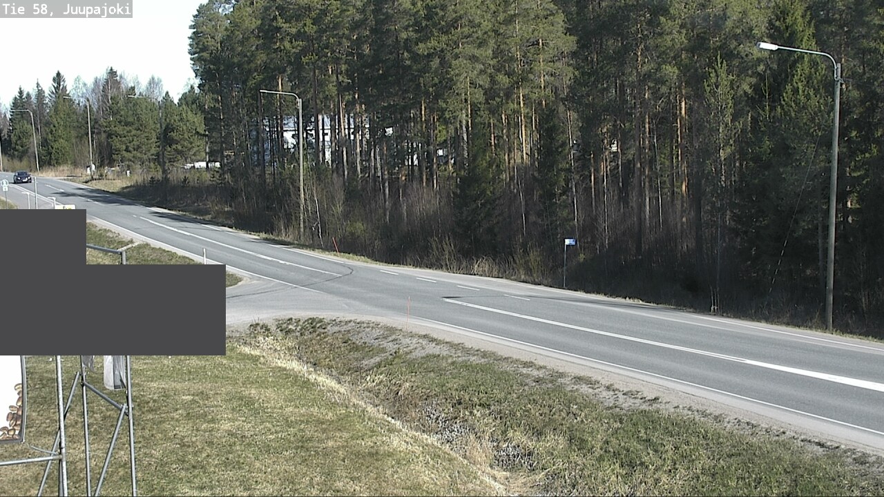 Weather Camera Image Road 58 Juupajoki, Juupajoki, Pirkanmaa