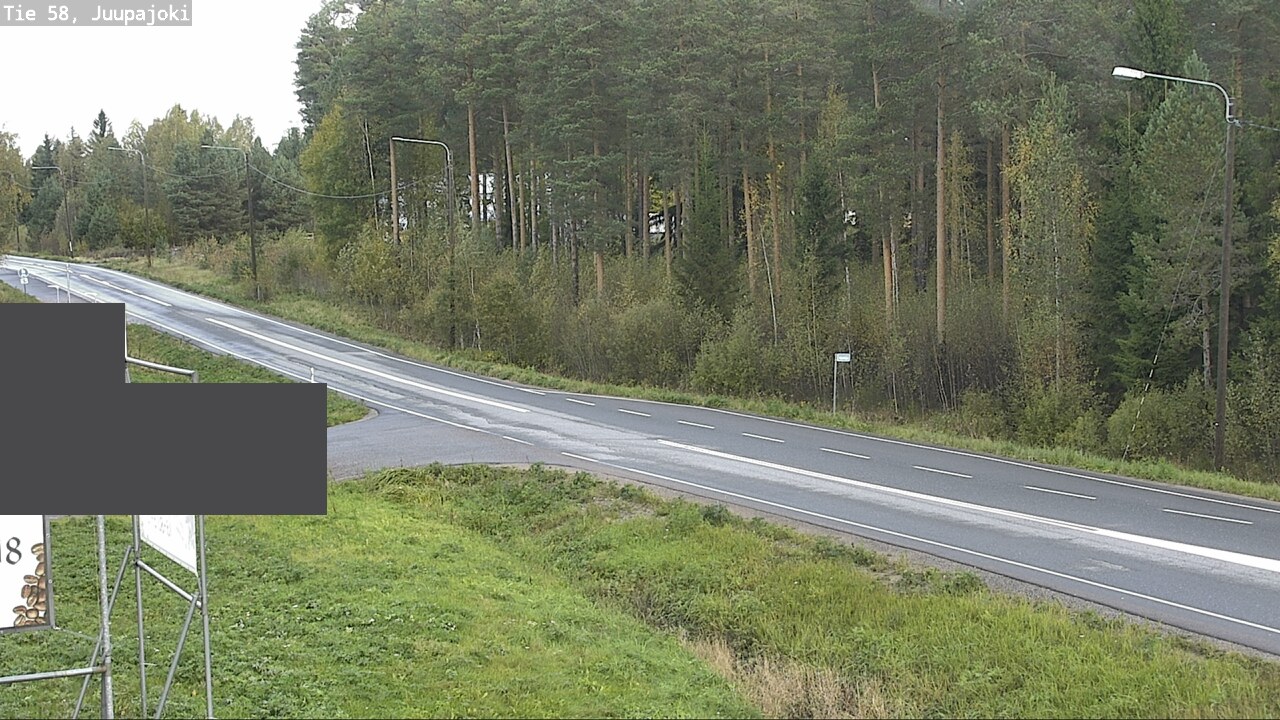 Weather Camera Image Road 58 Juupajoki, Juupajoki, Pirkanmaa