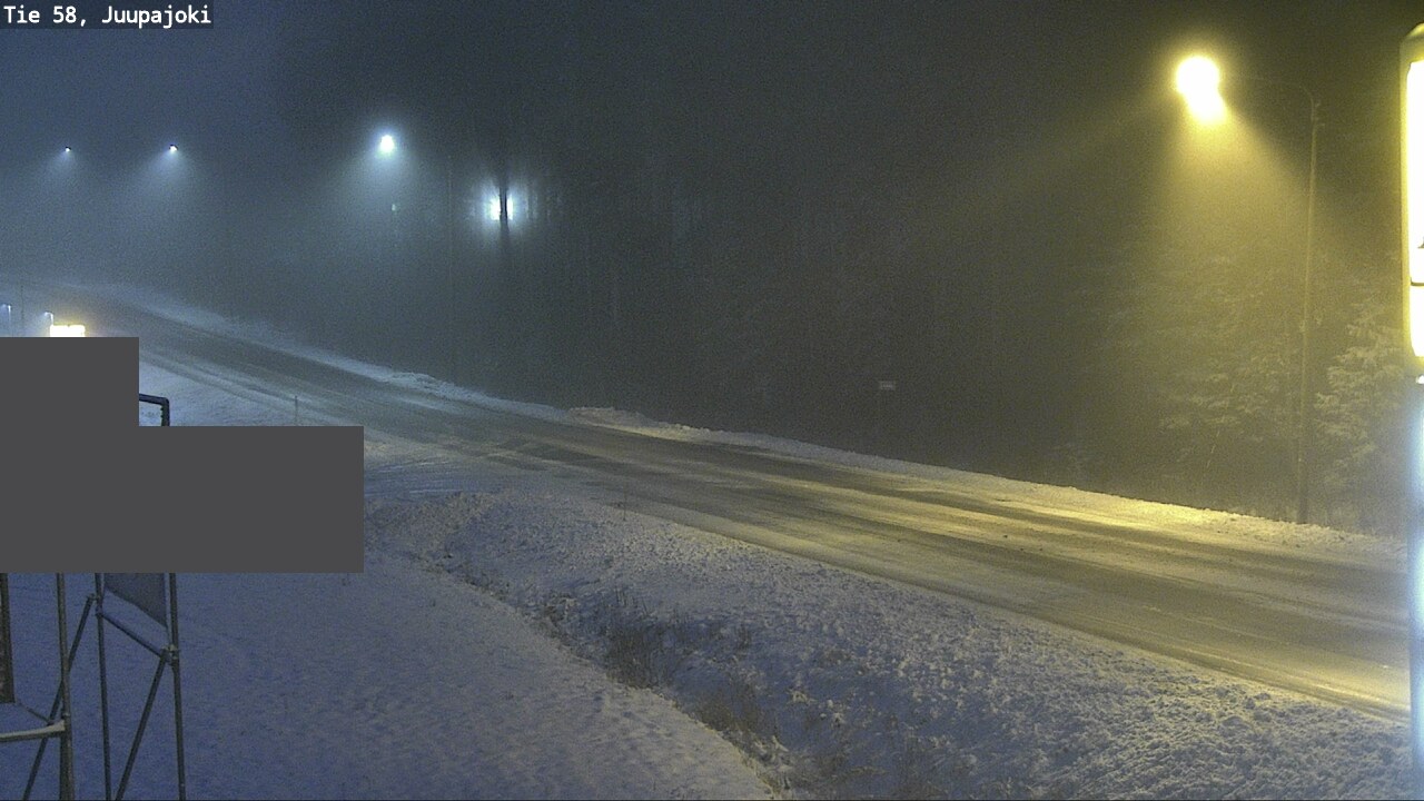 Weather Camera Image Väg 58 Juupajoki, Juupajoki, Pirkanmaa