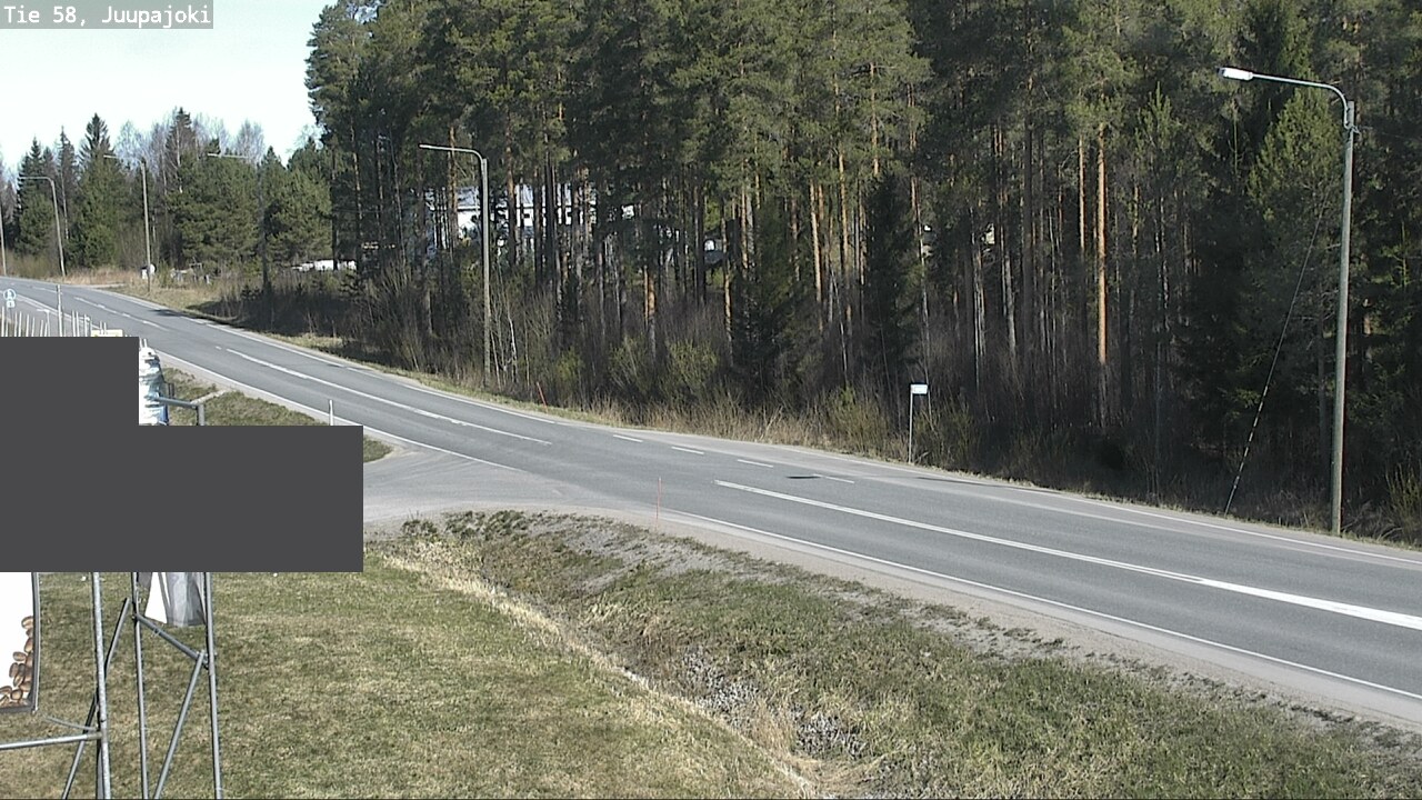 Weather Camera Image Road 58 Juupajoki, Juupajoki, Pirkanmaa
